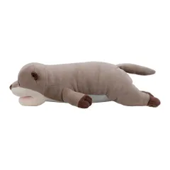 ☆ パクッとCOOL/カワウソ ☆ クール抱きまくらS ねむねむ 抱き枕 プレミアム S 抱きまくら ぬいぐるみ クール抱きまくら Sサイズ ひんやり 冷感 動物 アニマル ピロー 枕 もちもち ふわふわ お昼寝 リラックス ナップ シエスタのサムネイル