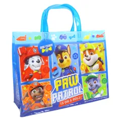 ☆ 26.パウ・パトロール ☆ マチあり プールバッグ  プールバッグ キッズ ビーチバッグ ビニールバッグ プールバック ビーチバック ビニールバック 園児 こども 男の子 女の子 水着バッグ トートバッグ 子供 子ども キャラクター グッズ おしゃれのサムネイル