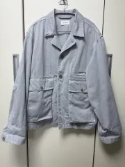 (M) ルメール オーバーサイズジャケット スノウブルーグレーのサムネイル