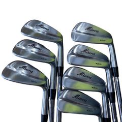 [Used] Miura Giken TB-ZERO 8S Iron Set IR with Custom Shaft (Flex S) - Men's, Right-Handed, C Rank Golf Club