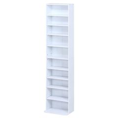 IKEA GNEDBY グネドビー ブラウン 棚 CDラック DVD収納 スリム - メルカリ