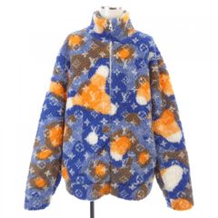LOUIS VUITTON 23SS ジャカードカモフリースブルゾン Sサイズ - メルカリ