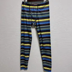(^w^)b Columbia コロンビア タイツ スリムフィット ぴったりフィット 細身 横縞 ボーダー マルチボーダー レギンス 通年 スポーツ アウトドア インナー リラックス カジュアル カラータイツ メンズ サイズM OM12400HGのサムネイル