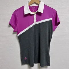 (^w^)b adidas アディダス ポロシャツ 襟付き 半襟 半袖 前開きボタン 吸汗速乾素材 切り替えデザイン バイカラー 切り替え CLIMALITE　春 夏 秋 スポーツ ゴルフ テニス メンズ サイズM OM12414HG