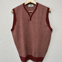 美品】カルバンクライン ゴルフ 切替 ニットベスト ピンク 大きい