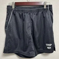 (^w^)b TSP ティーエスピー ショートパンツ　ハーフパンツ ショート丈 ウエストゴム  サイドライン ストライプ  JTTA ショーパン　ハーパン オールシーズン スポーツ 運動 卓球 メンズ サイズM OM12189HG