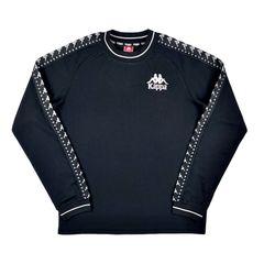 中古 カッパ ロゴ刺繍 スターバンダ 袖ライン メッシュ ジャージ ロン 