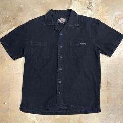 Supreme　17SS　パイル生地ブラックシャツ　Sサイズ supreme 17ss パイル生地 半袖 - メルカリ