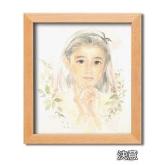 パステル画 絵 SSMサイズ 人物 - メルカリ