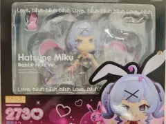 (特典) 初音ミク ラビットホール ねんどろいど 開封 前髪 傷