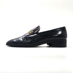 極美品 当時定価5.5万 アテストーニ ローファー 6 1/2H 黒 - メルカリ