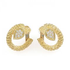 ブシュロン セルパンボエム アクアプレーズ ピアス 両耳 2-way - メルカリ