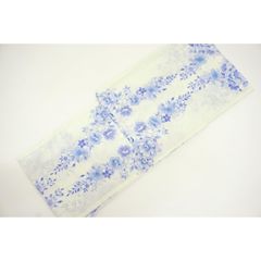 ROYAL PARTY 浴衣 白地 撫子柄 綿100% 単品 - メルカリ