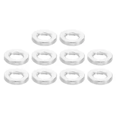 신제품 파티킬 M3 알루미늄 스페이서, 10개 세트, 알루미늄, 내부 직경 3.1mm x 외경 5mm x 길이 1mm, M3 나사용 원형 스페이서 스크류 스탠드오프