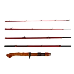 新品 AbuGarcia(アブガルシア) コノロン Conolon CNLC-605M バス トラウト ナマズ オールド 釣竿 ロッド ガングリップ マルチピース モバイルのサムネイル