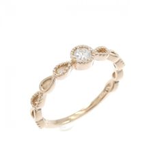 マスミカサハラ 18K WG プレシャスストーン フラワー ペンダントヘッド 