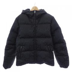 GUCCI キャンバスダウンジャケット ブラック GG サイズ44 - メルカリ