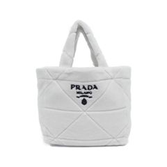 美品】PRADA トートバッグ ネイビー 1BC026 ギャランティカード有 