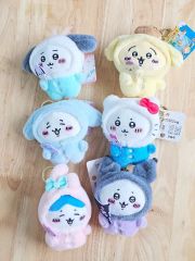 レア 未使用 ちいかわ ハチワレ うさぎ サンリオ コラボ マスコット
