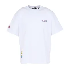 新品 フラワーショートスリーブティー FLOWER S/S TEE 101252011007 WHITE L