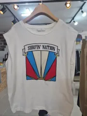 サンドロ Surfin' Nation 半袖 Tシャツ 白のサムネイル