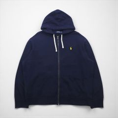 Polo Ralph Lauren リバースウィーブ ジップパーカー 2XL ネイビー 