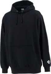 新品 [CONVERSE(コンバース)]バスケ 長袖シャツ スウェットパーカー CB141202 メンズ ブラック 日本 L (日本サイズL相当)