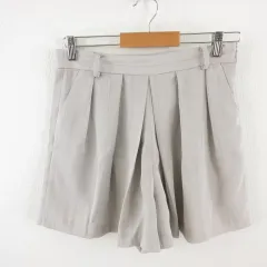 ジルスチュアート JILL STUART ショートパンツ キュロット ピンストライプ グレー M *E625のサムネイル