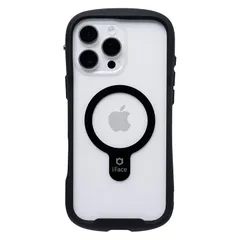 iFace MagSafe 対応 Reflection iPhone 16 Pro Max ケース MagSynq クリア 強化ガラス(ブラック)【アイフェイス アイフォン16プロマックス 用 スマホケース iphone16promax カバー マグセーフ 耐