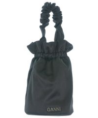 23AW GANNI Occasion ゴールド 巾着 ショルダーバッグ 金色 - メルカリ