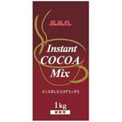 (まとめ)三本コーヒー インスタントココアミックス 1kg/1袋〔×2セット〕のサムネイル