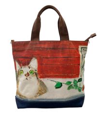 ✨新品タグ付 海外限定 レスポートサック NEWNEW 猫柄 リバーシブル