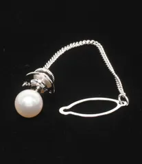 美品 ミキモト タイピン K18 パール 8mm メンズ MIKIMOTOのサムネイル