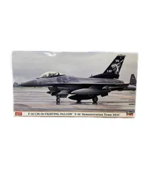 美品 Hasegawa F-16CM-50 ファイティング ファルコン F-16デモチーム 2025 1/48 プラモデル
