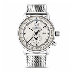 稼働 ZEPPELIN 腕時計 GMT デイト 100周年モデル 箱 3697 - メルカリ