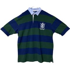 SCEPTRE ラガーシャツ オレンジ ブルー 襟付き 法政大学 90S - メルカリ