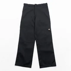 Dickies ルーズフィット ダブルニー チノパンツ ワークパンツ XL ブラック LOOSE FIT 85283BK