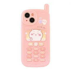 新品 グルマンディーズ ちいかわ iPhone 15 / 14 対応 レトロガラケー風ケース ちいかわ CK-38A