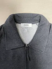 COS 코스 ハーフジップアップ スウェット グレー リラックスフィット Sのサムネイル