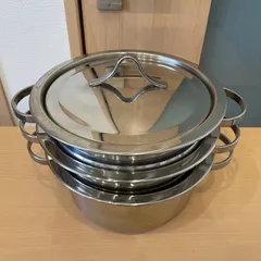 LAGOSTINA ラゴスティーナ ステンレス 鍋 両手鍋 蒸し器 調理器具のサムネイル