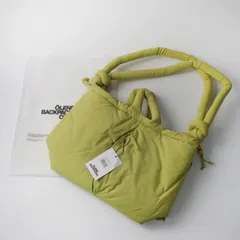 未使用 オレンド OLEND Ona Soft Bag＼ライム イエロー系 2way トートバッグ ショルダーバッグ 巾着【2400014970999】のサムネイル