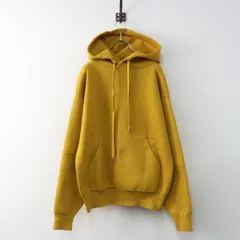 トゥモローランド キャバン TOMORROWLAND CABaN コットンカシミヤパーカー S＼マスタード ニット フーディー 男女兼用【2400014969818】のサムネイル
