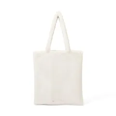 新品 [Francfranc] フランフラン ロゴトート ファー S アイボリー A4 トートバッグ 通勤 通学 鞄