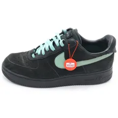 NIKE (ナイキ) ×TIFFANY&CO AIR FORCE 1 LOW ×ティファニー エアフォース1 ローカットスニーカー US10.5/28.5cm 1837 BLACK DZ1382-001 ブラック/ブルーのサムネイル