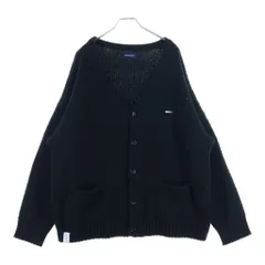 DESCENDANT (ディセンダント) NURSE KNIT CABLE CARDIGANG ナースニット 長袖カーディガン ブラックのサムネイル