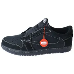 NIKE (ナイキ) ×TRAVIS SCOTT AIR JORDAN 1 LOW OG SP BLACK PHANTOM トラヴィススコット エアジョーダン1 ブラックファントム ローカットスニーカー DM7866-001のサムネイル