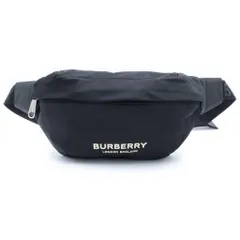 BURBERRY (バーバリー) ソニー ウエストバッグ ボディバッグ ショルダーバッグ ブラック ナイロン シルバー金具のサムネイル