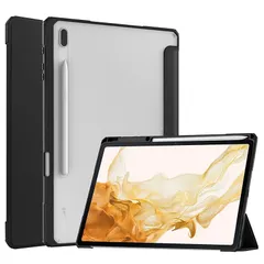 【新品】 Galaxy Tab S8+ ケース Galaxy Tab S8 plus ケース ペンホルダー付き Galaxy Tab S8+ カバー【COKOVI】Galaxy Tab S8+ タブレット 12.4インチケース スタンド機能付き 三つ折り  0のサムネイル