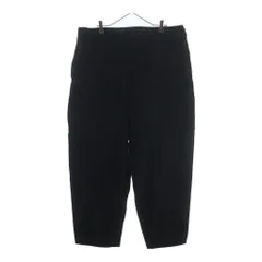 Yohji Yamamoto POUR HOMME (ヨウジヤマモト プールオム) リネンワイドシルエットパンツ ブラック HS-P77-359のサムネイル