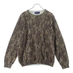 BoTT (ボット) Camo Printed Knit カモ柄 ライトセーター ブラウン 253BoTT27のサムネイル